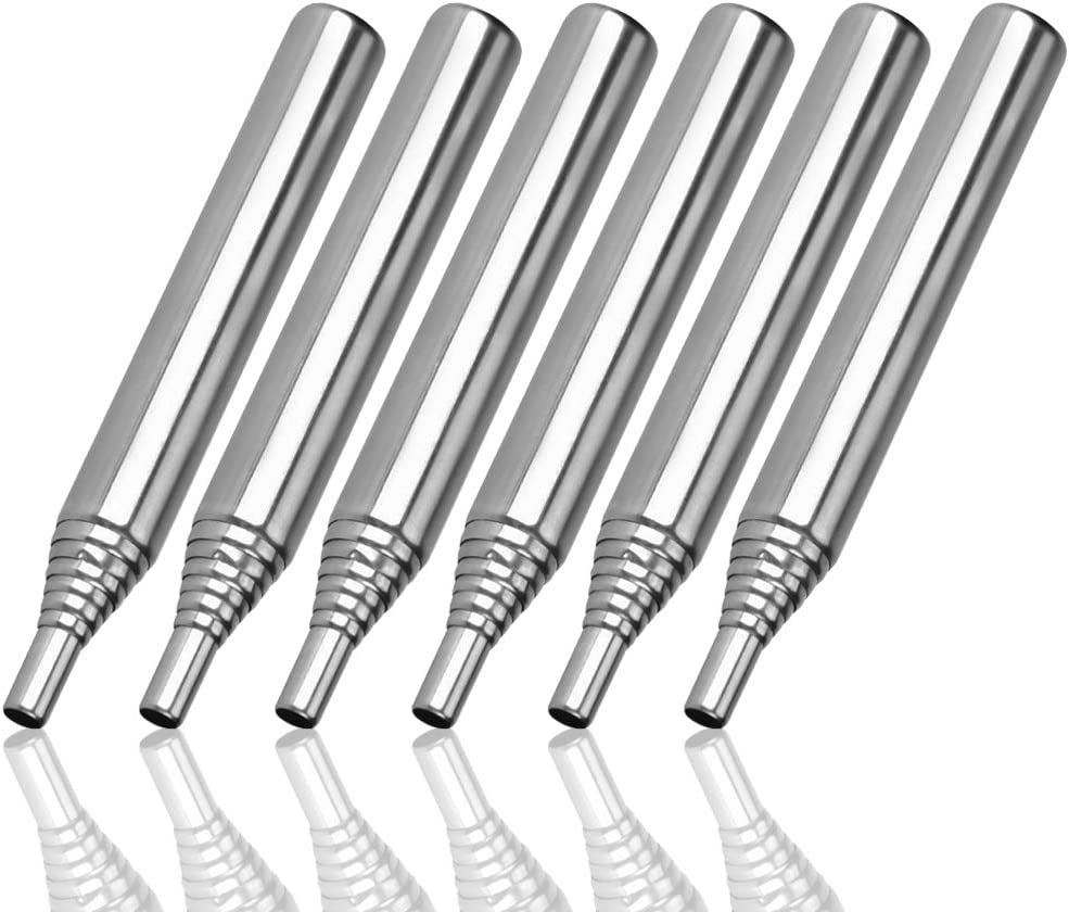 Findtop 6 Pack Pocket Fire Bellowing Tool, Weatherproof Collapsible Fire Bellowing Tool for Starting Fire- an Essential Camping Gear image number 6