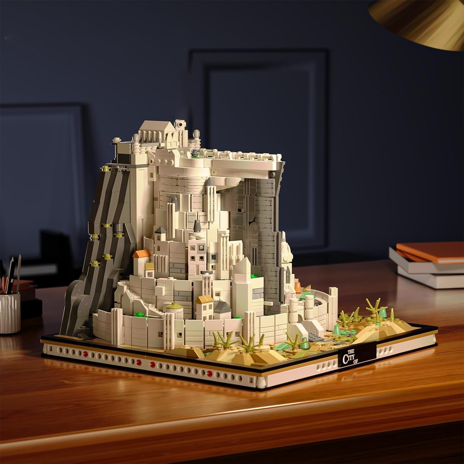 Ideas Castle Architecture Mini Building Block Set with Light, MOC STEM Building the City Lord Set for Adult Film Fans,Stem Christmas Birthday Gift Toy for Boy and Girl Kids 8-14 1680PCS image number 2