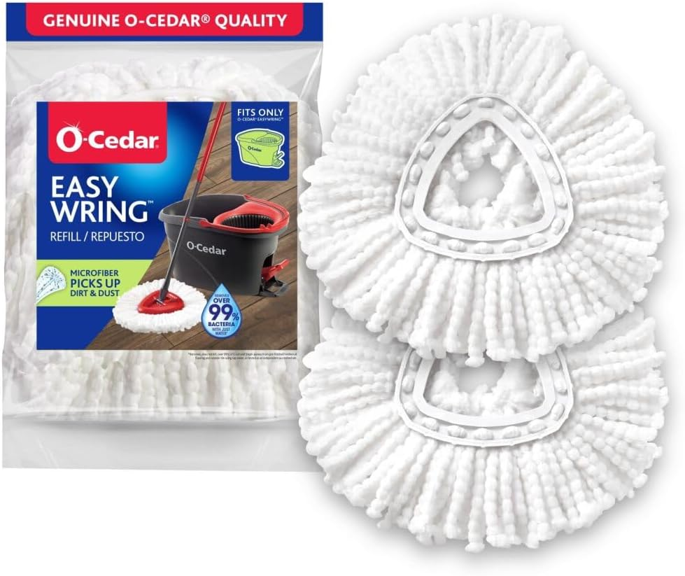 O-Cedar Easywring Spin Mop Refill (Pack of 2) image number 3