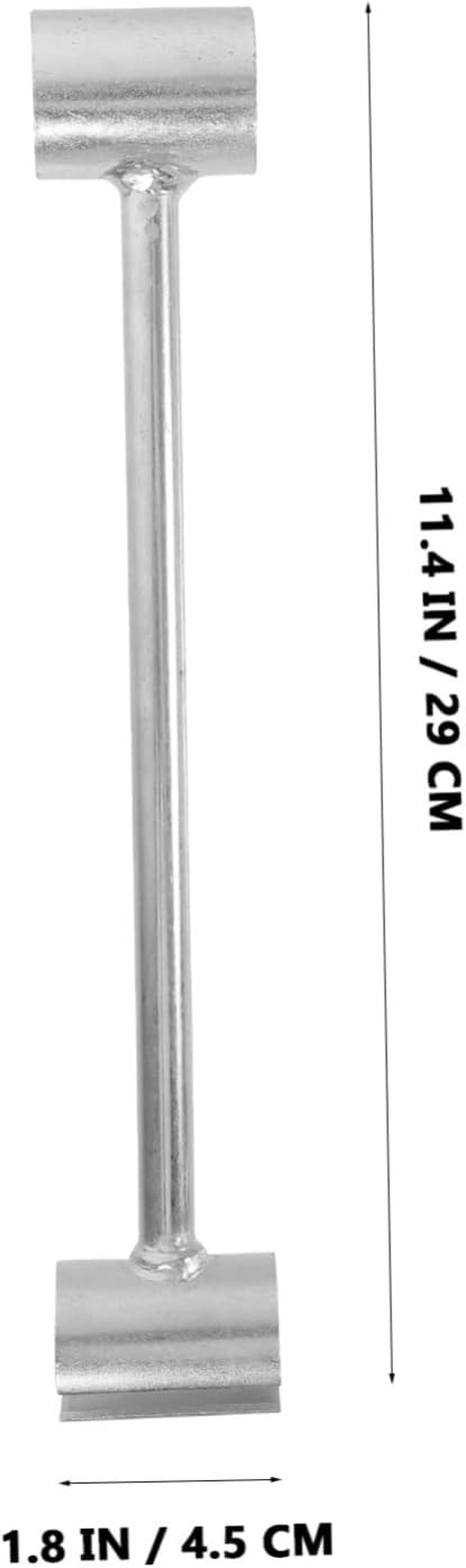 DECORNIJIA 2Pcs Hinge Wrench Door Hinge Adjustment Tool Gap Adjusting Spanner for Repair Home Professional