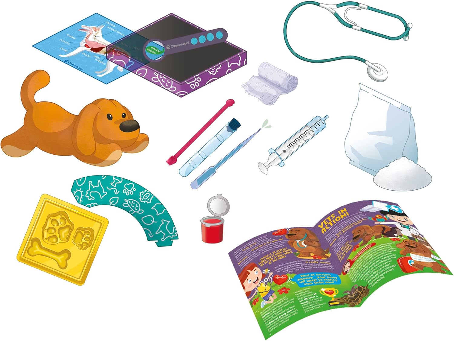 Clementoni Vet Apprentices Experiment Kit Game image number 4