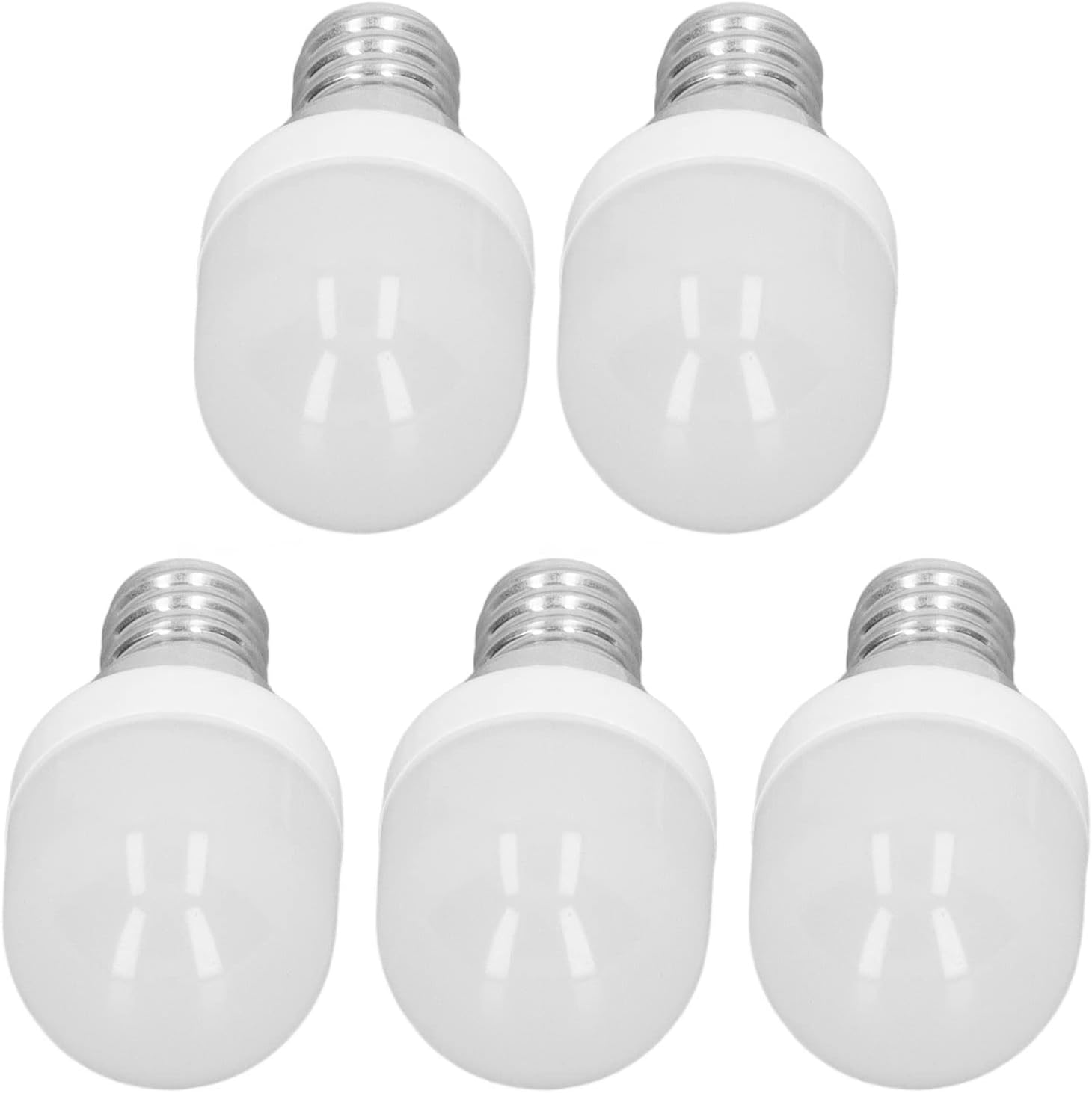 E12 Light Bulbs, Soft Light Bulbs 5Pcs AC220V E12 Wire for Ceiling Fan Lamp (Warm Light) image number 5
