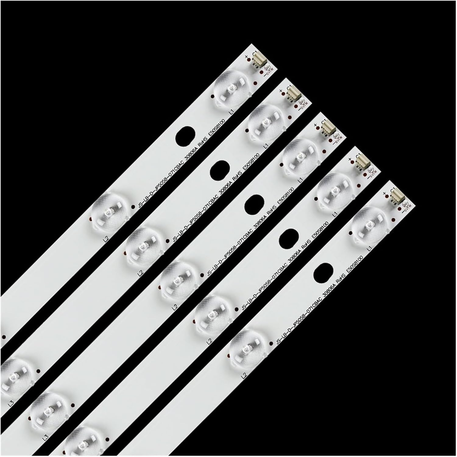 515Mm 10Pcs/Set Backlight TV Led Strip for A.T/A 50Inch JS-LB-D-JP50S8-071CBAC LED50C380 T500HVN01.0 E50S8100 V500HJ1-PE1