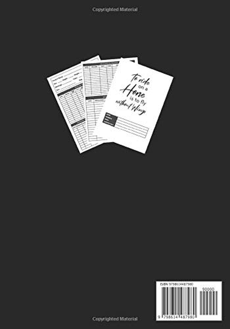 Horse Health Record Book: Vaccination Record Keeping Log Book Horse Medical Vaccine Notebook image number 1