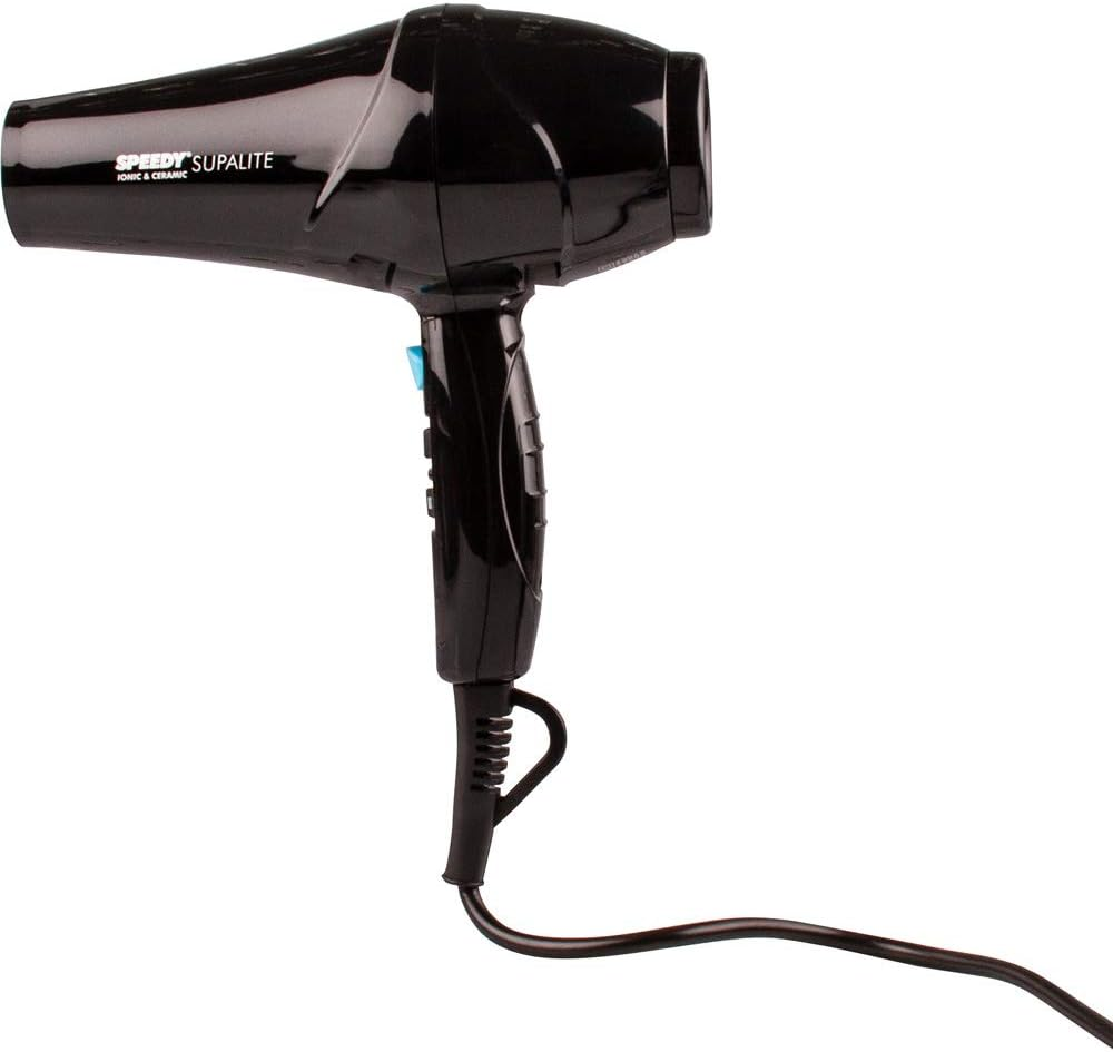Speedy Supalite Professional Hair Dryer, Black image number 4