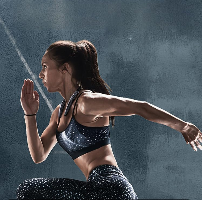 Neck Speaker Hands-Free: 15H Wireless Bluetooth Wearable - Ultra-Light 78G for Hiking, Workouts & WFH, Portable Surround Sound W/Mic image number 2