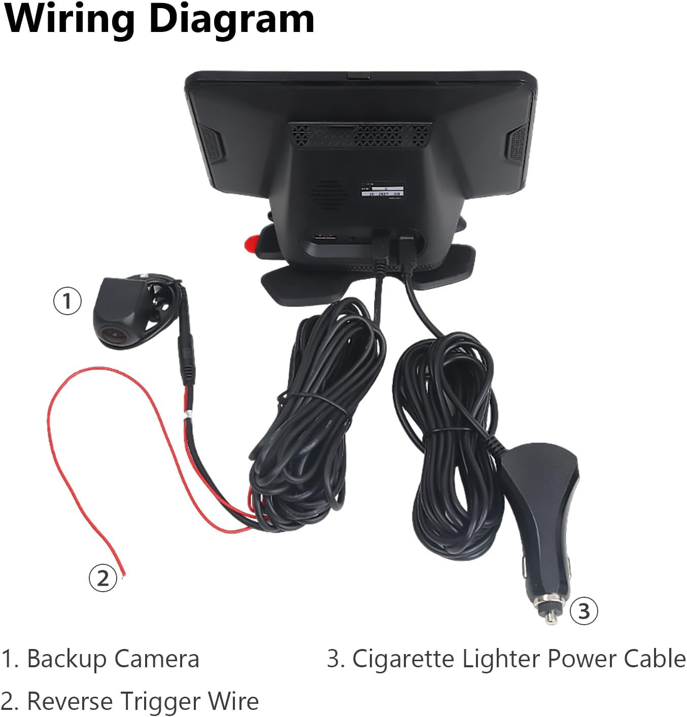 Eonon 7 Inch Portable Car Stereo, Wireless Carplay & Android Auto, Touch Screen Car Audio Receivers with Airplay, FM Transmitter, AUX, Bluetooth, Backup Camera image number 5