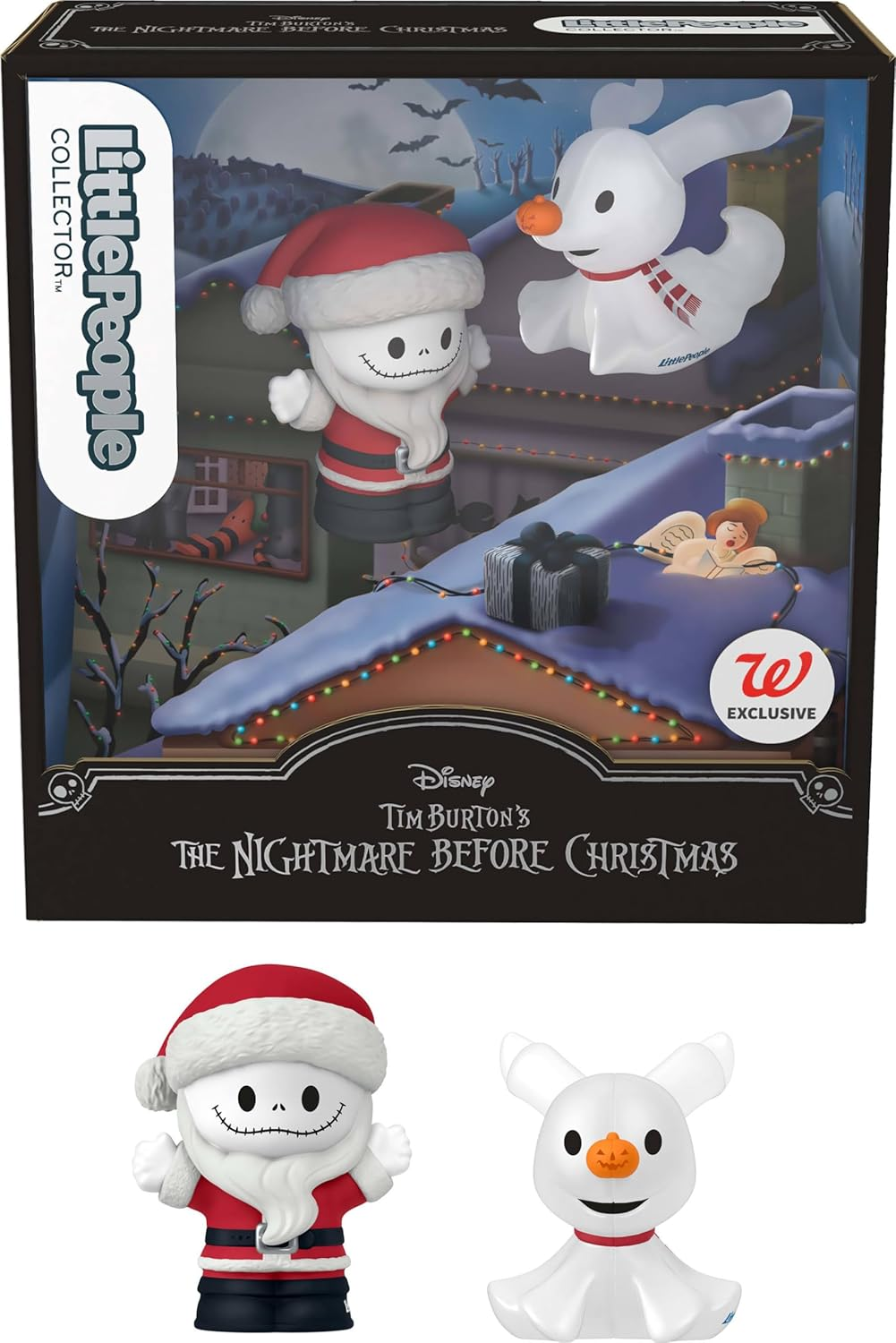 Little People Collector Disney Tim Burton&rsquo;S the Nightmare before Christmas: Santa Jack Special Edition Set for Adults & Fans image number 1