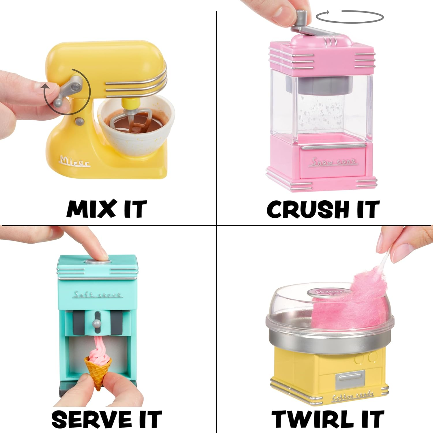Mga&rsquo;S Miniverse Make It Mini Appliances Series 2 - Mini Collectibles, DIY, Crafts, Resin Play, Kitchen Replica Food, for Collectors & Children Ages 8+, NOT Edible