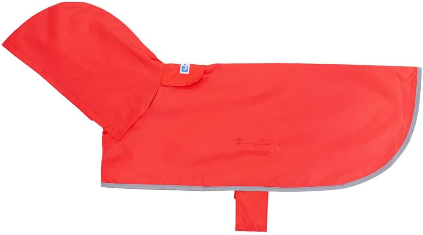RC Pet Products Packable Dog Rain Poncho Crimson - X Large