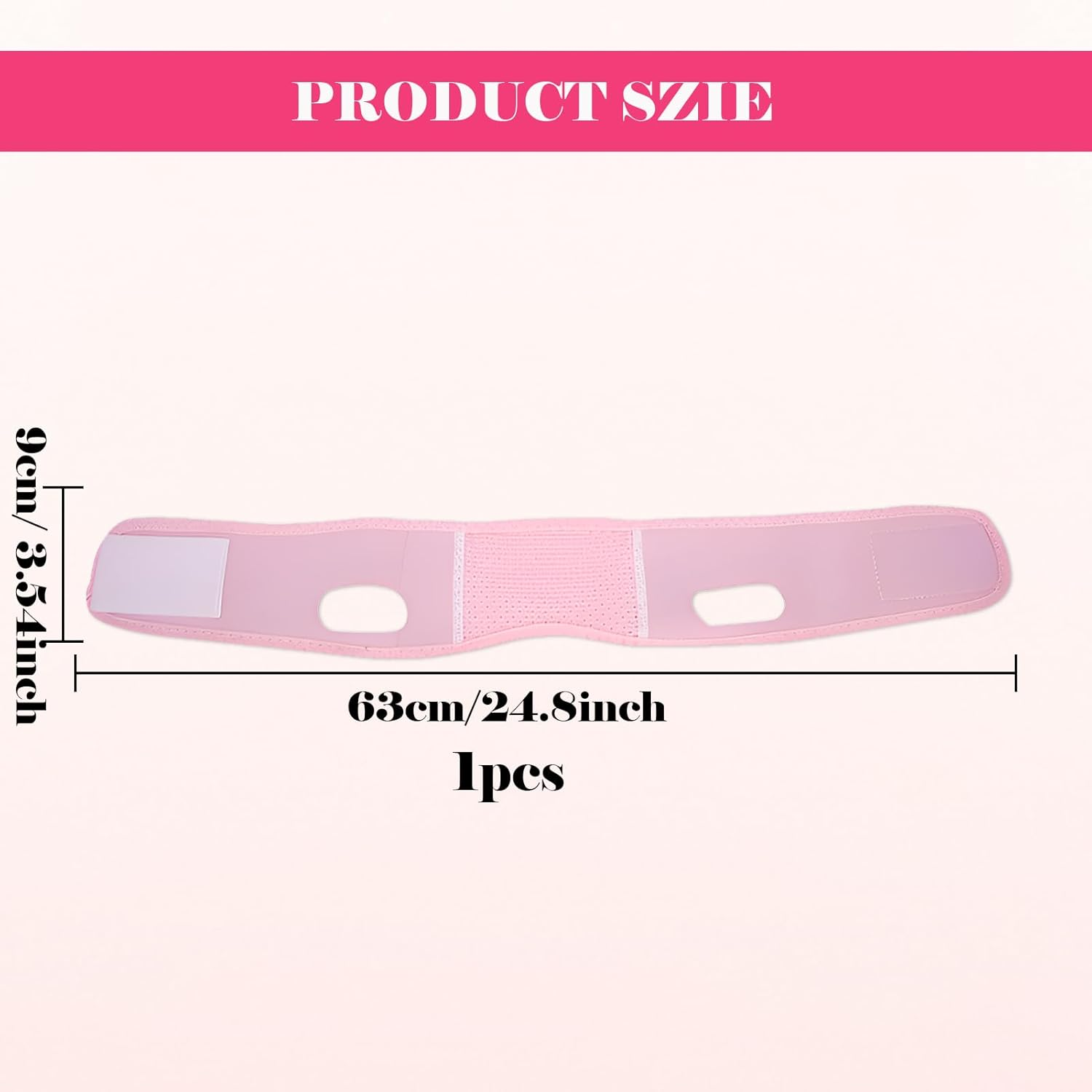 Chin Strap for Sleeping, 1 PCS Double Chin Reducer, Jawline Lifting Straps, Reusable V Line Lifting Mask, Breathable Jaw Strap for V Line Face Lift, Jaw Exerciser for Double Chin and Saggy Face Skin image number 1