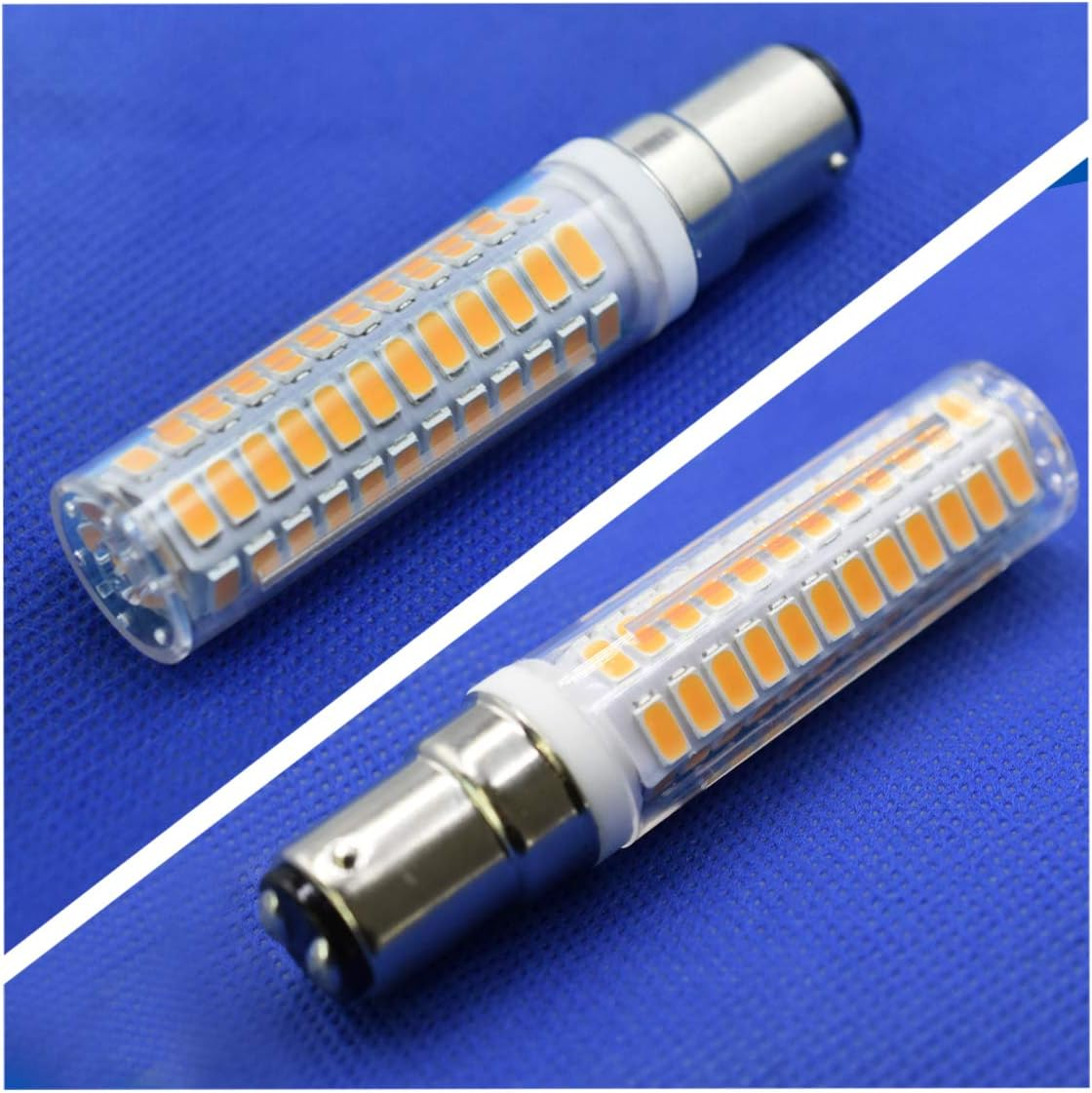 Dimmable B15D LED Bulbs, No Flickering, 6 W, Replaces 60-75 W, Halogen Bulbs, Warm White, 3000 K, 650 Lumens, 360&deg; Beam Angle, AC 220-240 V (Pack of 2) image number 4