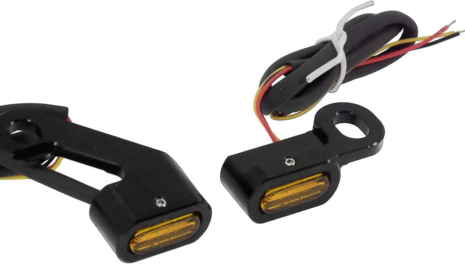HDBUBALUS LED Clutch Brake Turn Signal Indicator Blinker Running Light Fit for Harley 09-17 Touring Road King Electra Glide Road Glide 15-20 Softail 1 Pair