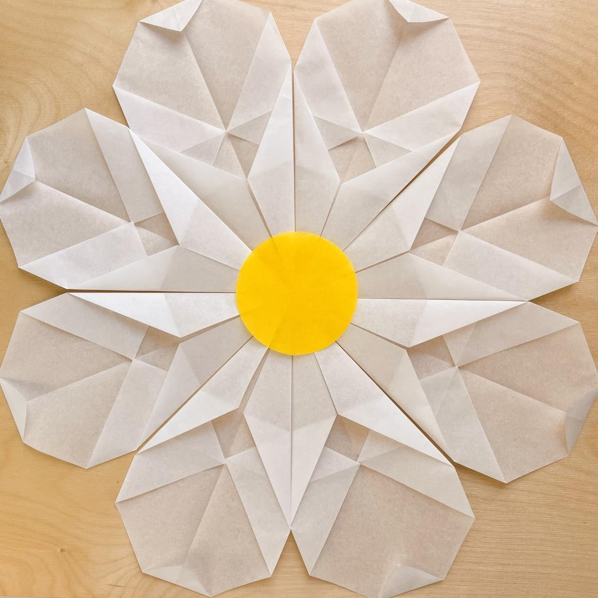 Mercurius Glassen Wax-Like Kite Paper, Multicolor, 16 X 16 Cm Size (100 Sheets) image number 5