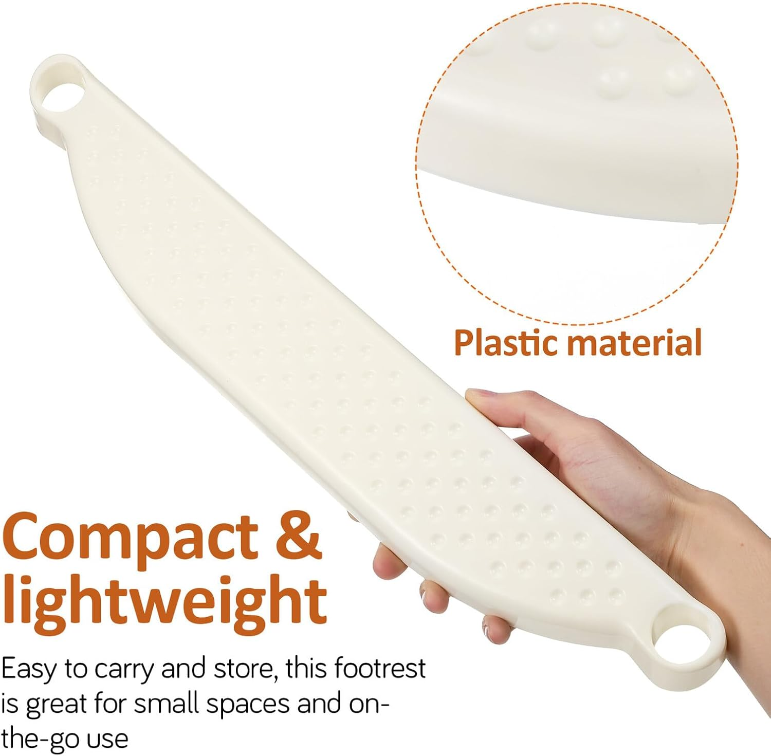 UPKOCH Footstool Highchair Footrest Attachment Plastic Footrest Replacement for Dining Chairs and Desks Sturdy Wide Platform for Boys image number 4