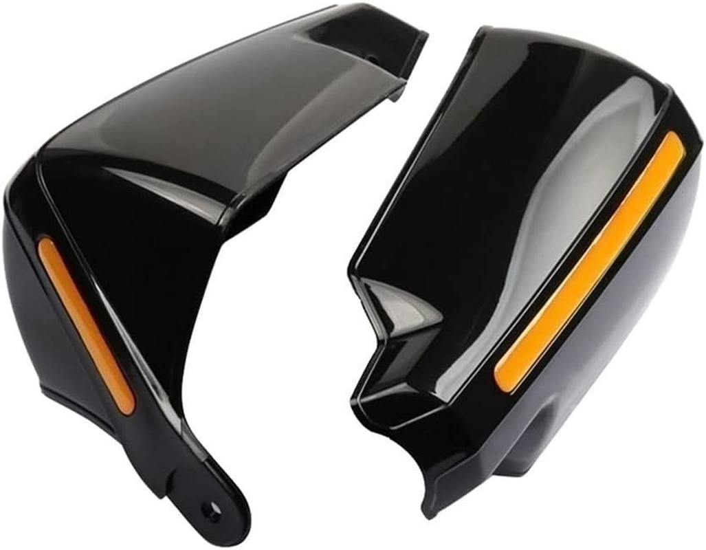 Motorcycle Handlebar Handguard Shield for FB Mondial HPS 125 HPS 300 Hipster HPS125 Motorcycle Accessories Handguard Windshield Hand Guards Handle Shield Handlebar (Color : B-Lack)