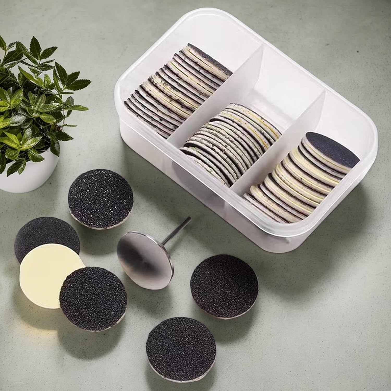 Emery Boards for Nails | Professional Nail File Set,Health Care Supplies for Travel Salon Spa Home Manicure Wedding Bridal Family Kids Seniors image number 5