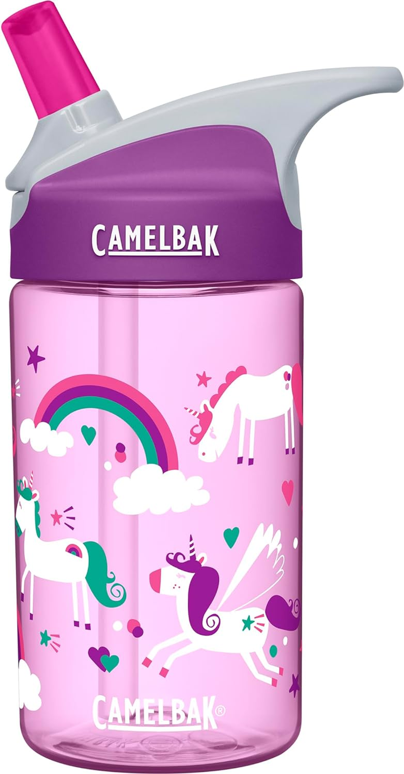 Camelbak Eddy Kids Water Bottles, Unicorns, 400Ml image number 1