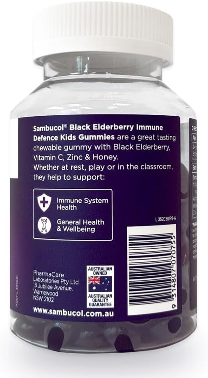 Sambucol Kids Immune 120 Gummies image number 3