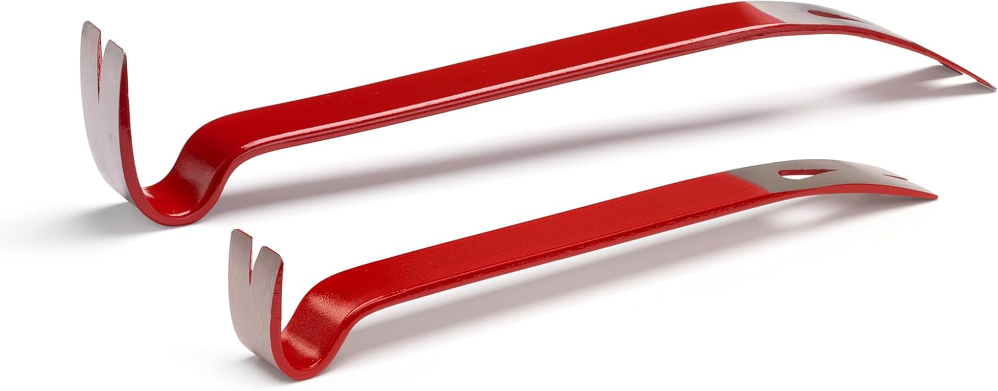 Hultafors 827015 Crowbar Set of 2 (190 Mm and 380 Mm) Practical Multifunctional Pry Bar I Robust & Durable Nail Puller for Woodwork and Much More image number 6