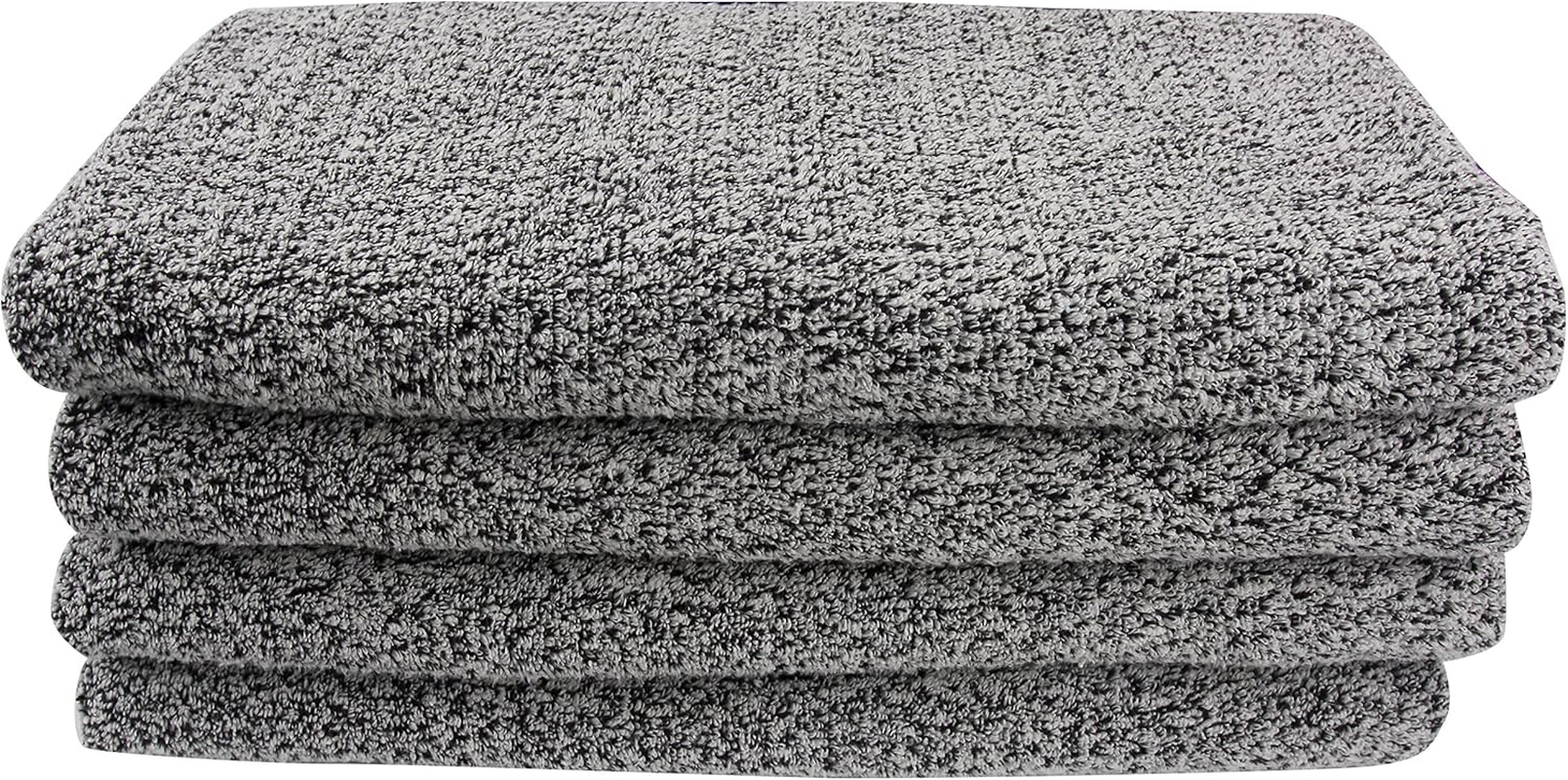 Everplush Diamond Jacquard Bath Sheet 2 Pack in White