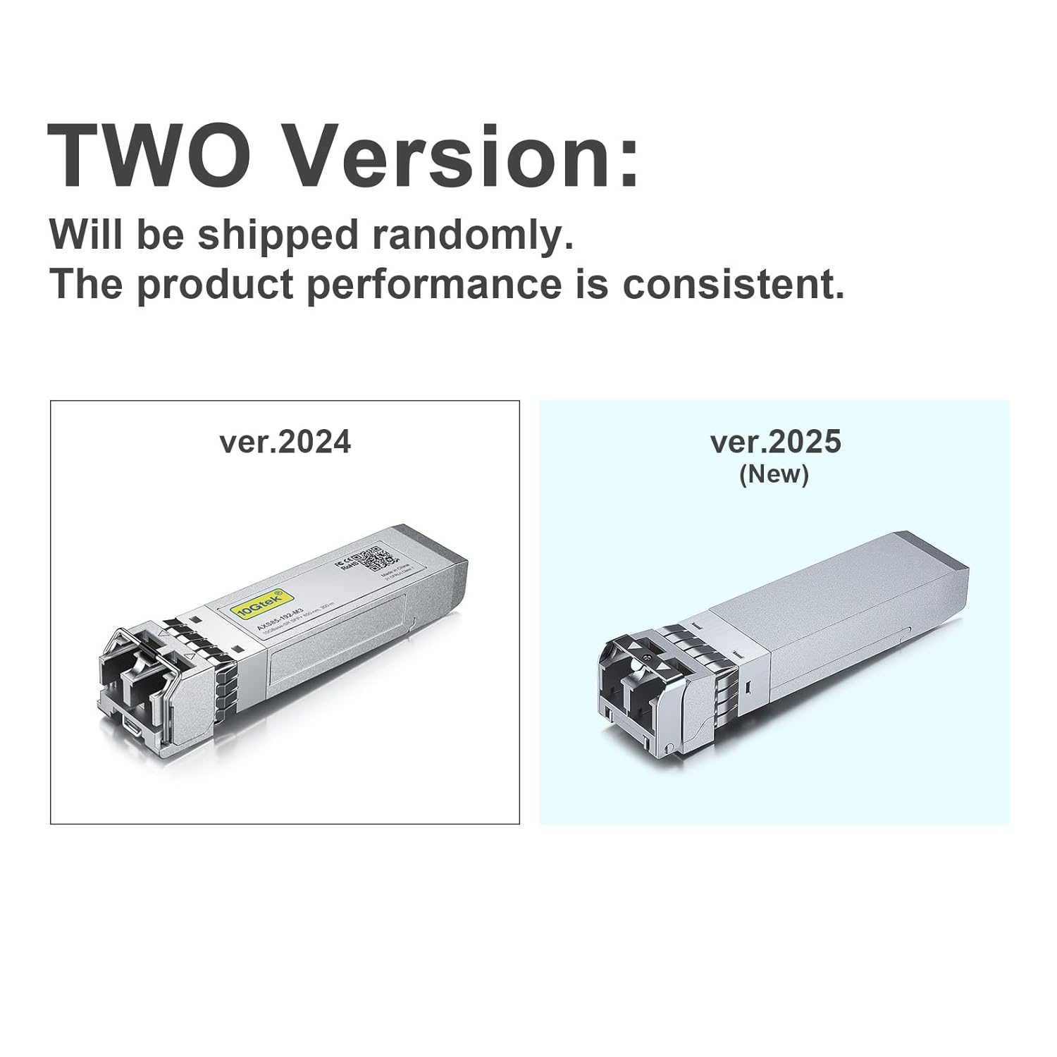 10Gtek for Cisco SFP-10G-SR, 10Gb/S SFP+ Transceiver Module, 10GBASE-SR, MMF, 850Nm, 300-Meter, Pack of 10 image number 2