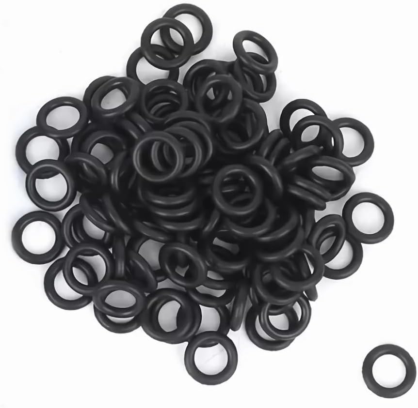 Wacky Rig Tool with 100 Fishing O-Rings,Wacky O-Rings Rigging Plastic Senko Style Worms, for Soft Baits Lures Fishing Accessories image number 6