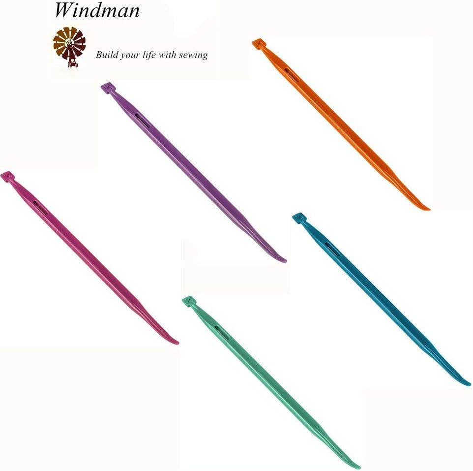 That Purple Thang Sewing Tools 5Pcs for Sewing Craft Projects Use Thread Rubber Band Tools by Windman - Colorful Pack image number 2