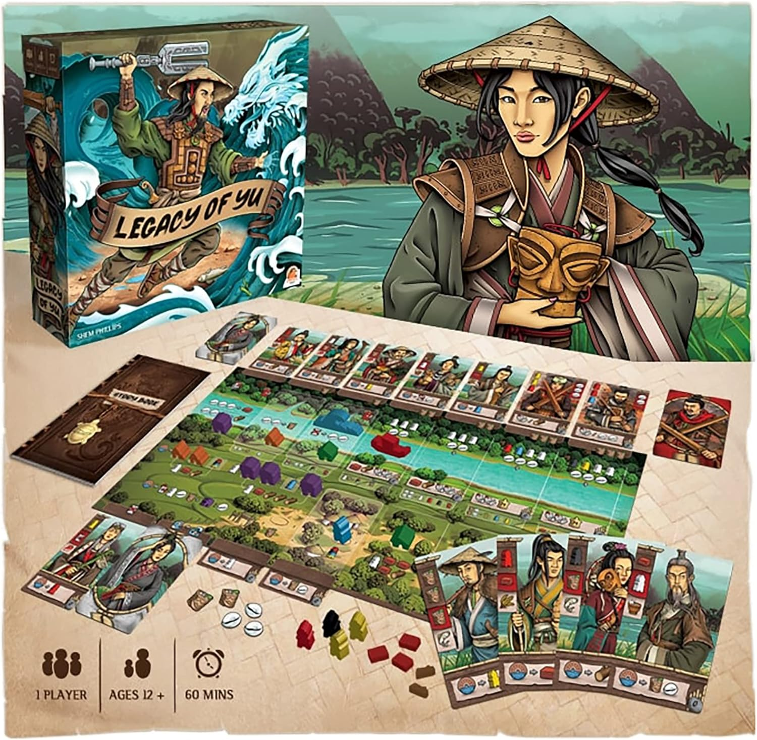 Renegade Game Studios Legacy of Yu image number 1