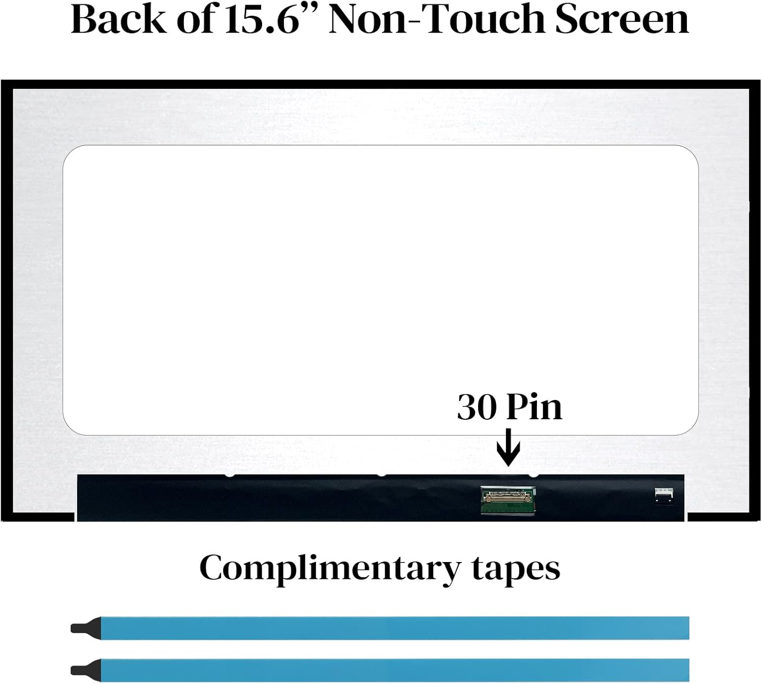 YOUYUANLTD LCD Screen Replacement for B156HAN02.5, NV156FHM-N4H, NV156FHM-N4L,NV156FHM-N4T, N156HCA-E5A, Laptop FHD 1920X1080 IPS Display Panel image number 4