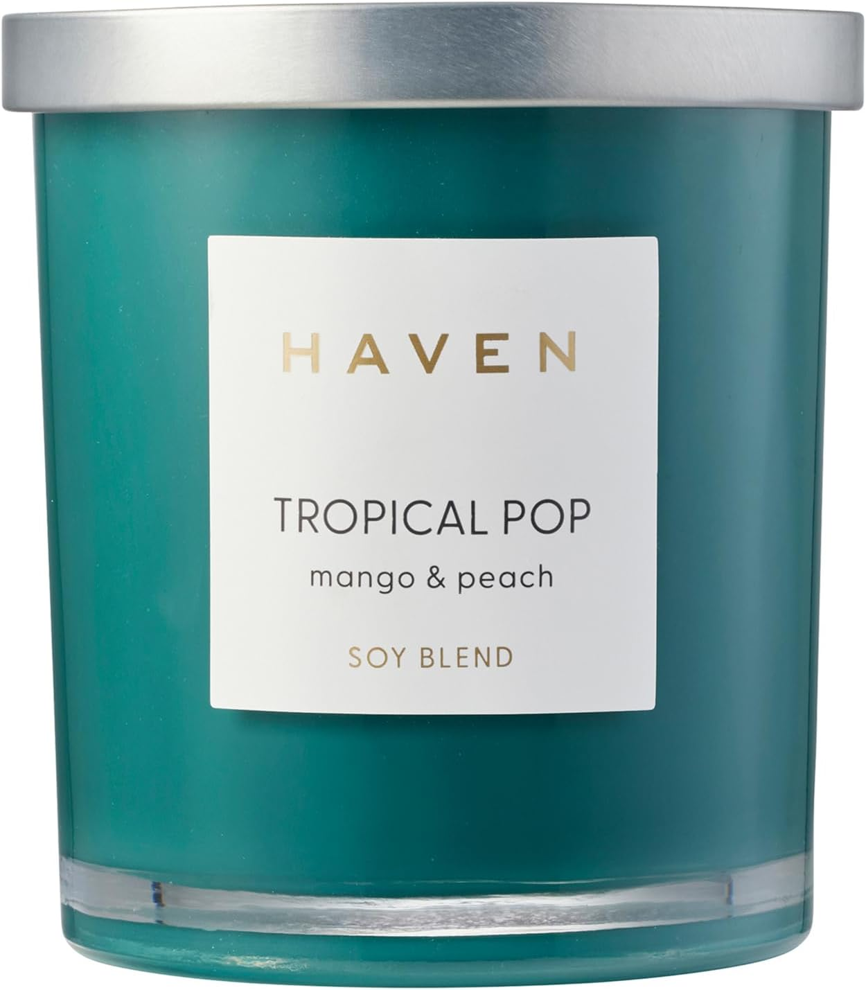 Haven Vanilla & Caramel Scented Soy Blend Wax Candle - Cream Frosting Aromatherapy Home Fragrance & Decor