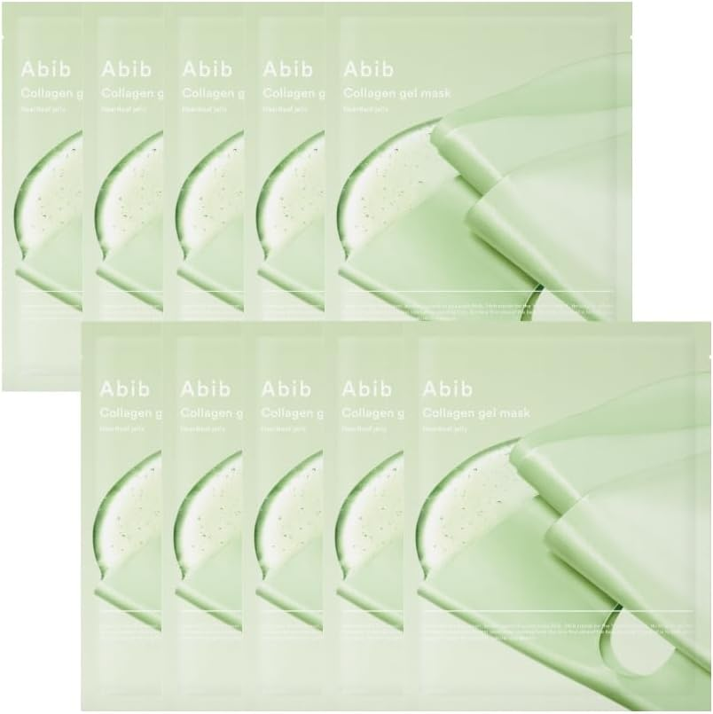 ABIB Collagen Gel Mask Heartleaf Jelly 35G X 1 Green image number 3
