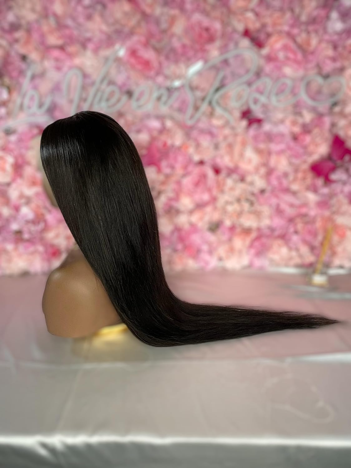 13X4 Hd Lace Black Human Hair Wig, Lace Front Wig Lace Closure Wig Ombre Human Hair Wigs 13X4 Wig 26 Inch 200 Density image number 1