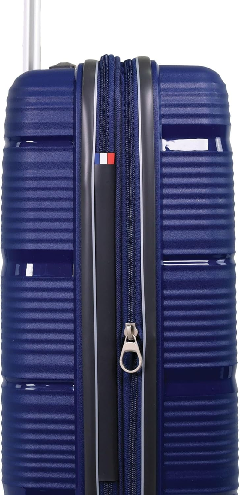 Pierre Cardin Normandy 73Cm Large Hard Shell Suitcase in Navy image number 4