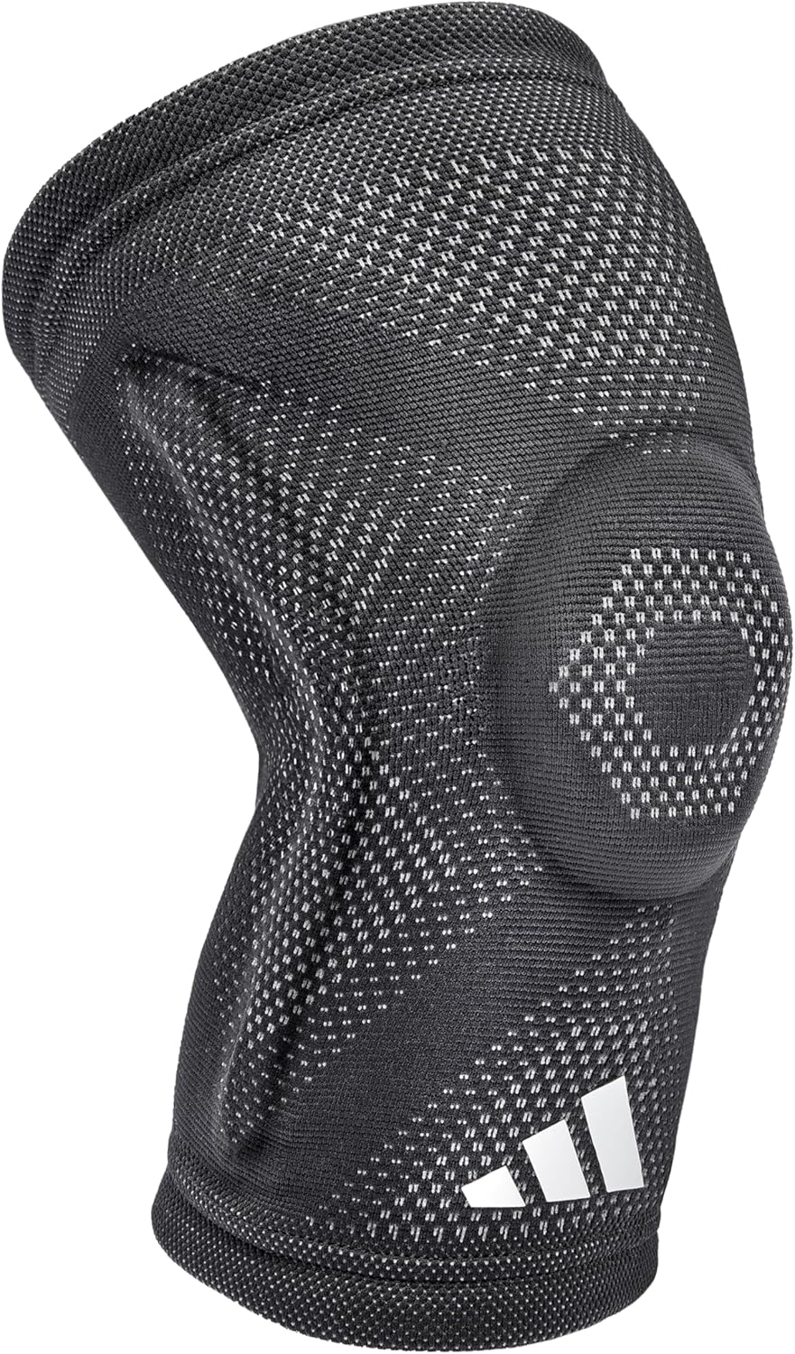 Adidas Aeroready Knee Support - Ergonomic Compression Sleeve with Patella Ring, Side Stabilising Supports & Sweat-Wicking Fabric for Joint Protection, Training & Sport Recovery, (Large) image number 6