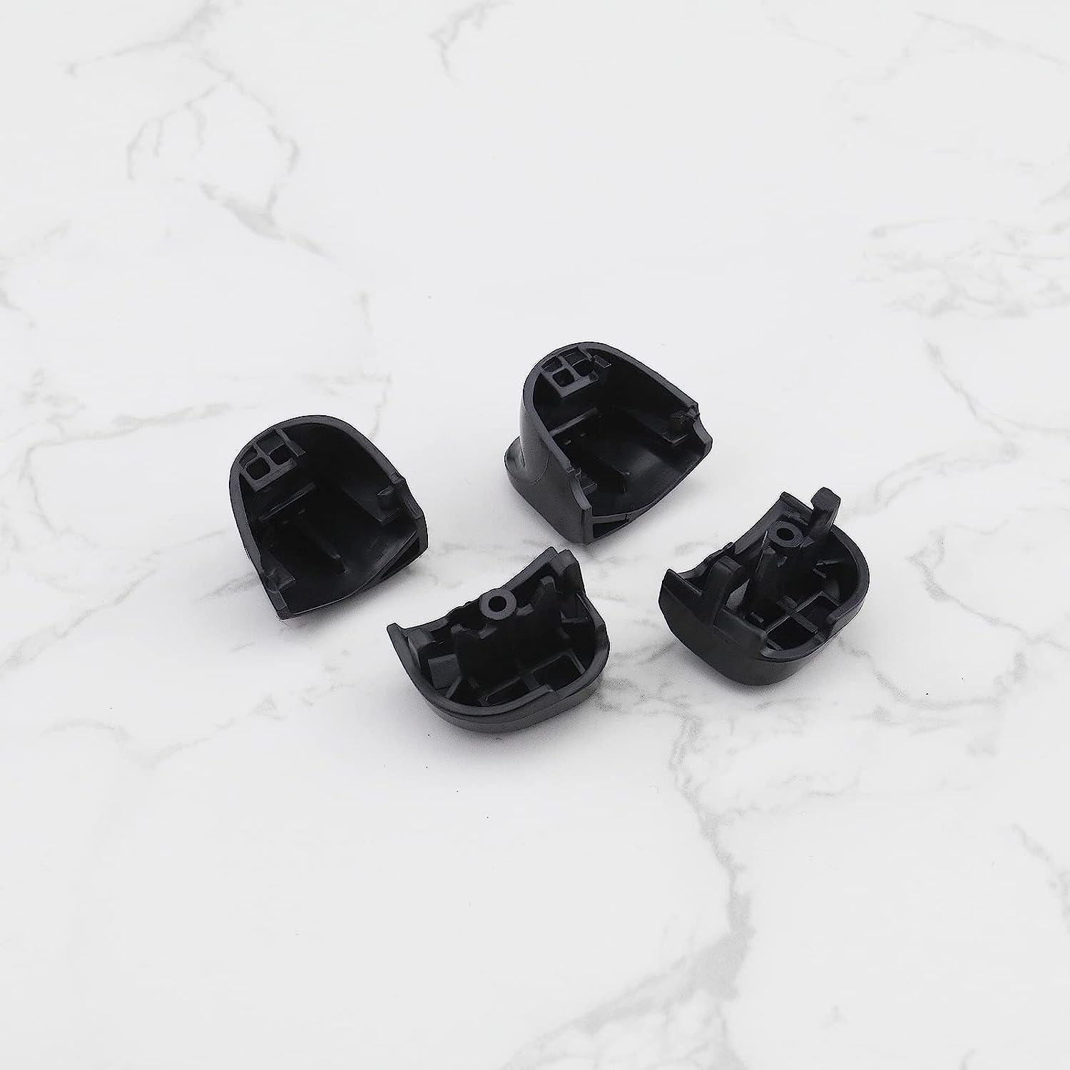 Set of 12 L1 R1 L2 R2 Trigger Buttons Repair Kit Compatible with PS5 V1 Controller Shoulder Buttons with Springs & Trigger Frames & Shaft & Screwdriver & Pry Tool