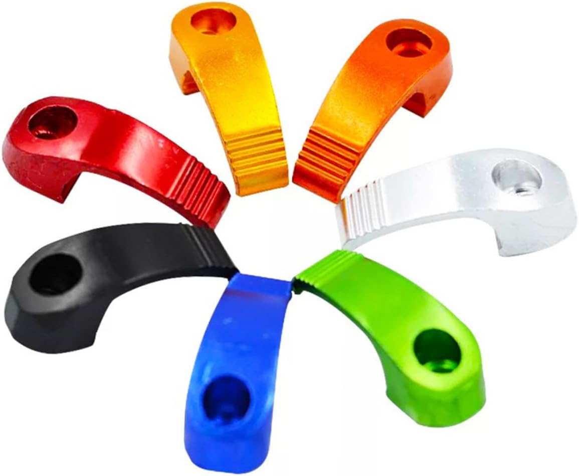 Cabilock 10Pcs Refit Parts Hook Single-Hole Aluminium Alloy Helmet Hook for Motorcycle Electric Scooter Storage Bag image number 3