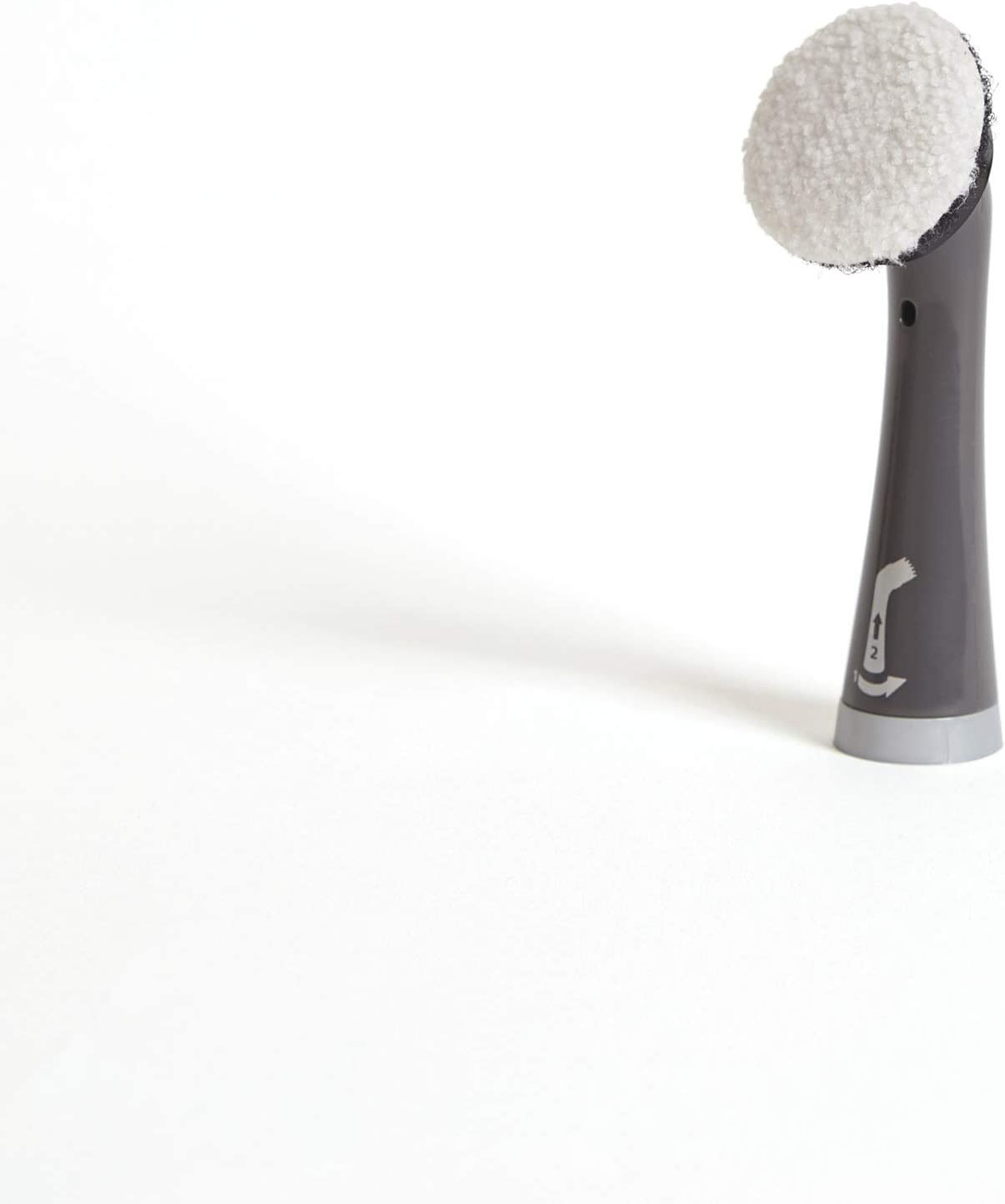 Rubbermaid Reveal Power Scrubber Attachable Soft Bristle & Velcro Head with 6 Microfiber Pads, for Cordless Electric Battery Powered Scrub Brush, Ideal for Shoes/Sneakers/Car Trim/Tires/Furniture