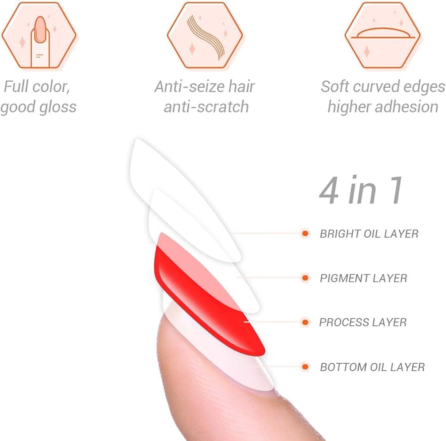 Wekcekcek Semi Cured Gel Toenail Strips, 32 Hazy Dark Night Toenail Stickers Pedicure Strips Salon Quality Nail Wraps with Nail File & Wood Stick(Uv/Led Lamp Required) - Blue Marble image number 6