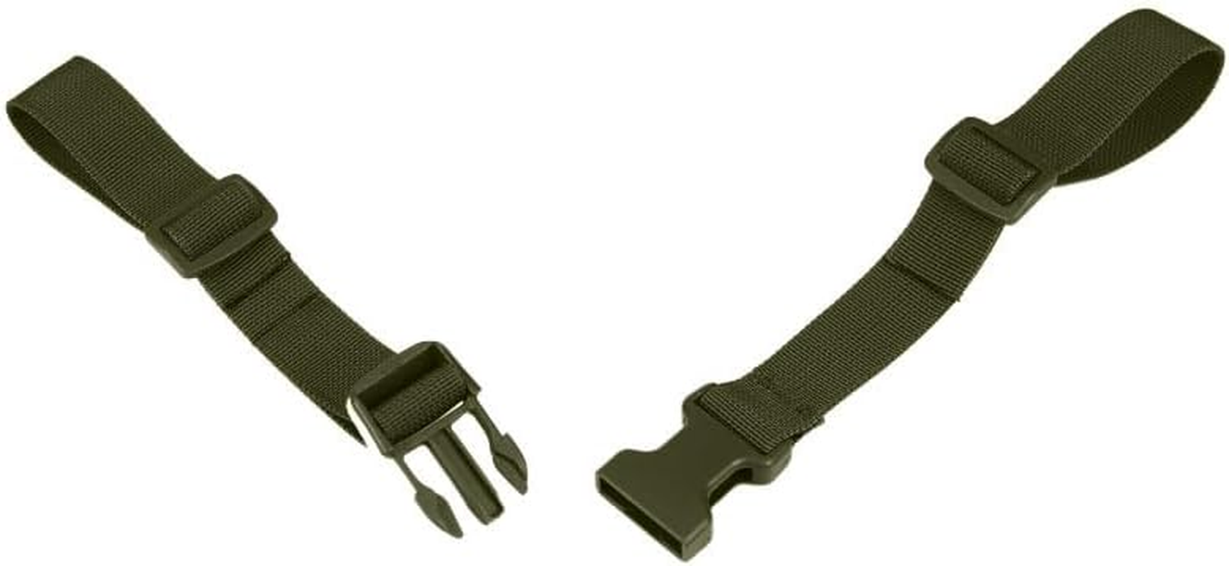 Chest Strap for School Backpack, Packing Strap with Quick Release Backpack Straps for Tactical Waist Bags, Outdoor, Travel, School Bag (Army Green, One Size) image number 3