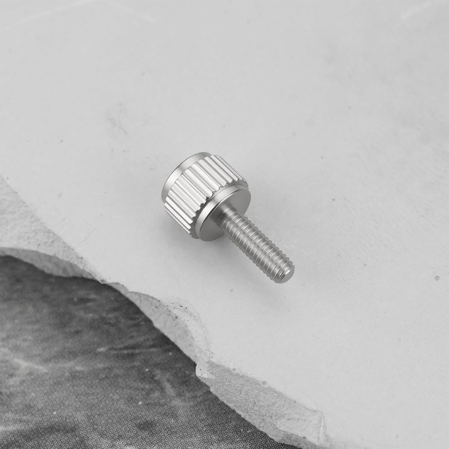 VGOL 20X Vernier Calipers Locking Screws M2.5X8Mm Stainless Steel Knurled Thumb Screws image number 4