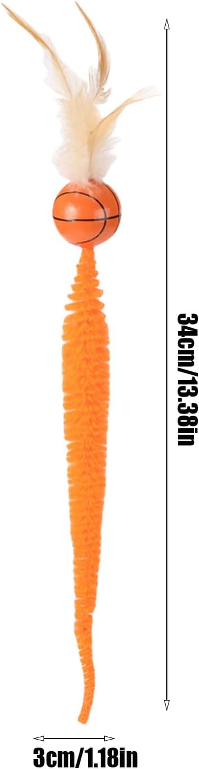 Toys for Cats - Interactive Cat Toy Balls Colored Tiles High Elasticity 3 Pack Exercise Hunting Outdoor Bird Toys for Home Use - Resilient Rich Environment Support Pet Play image number 4