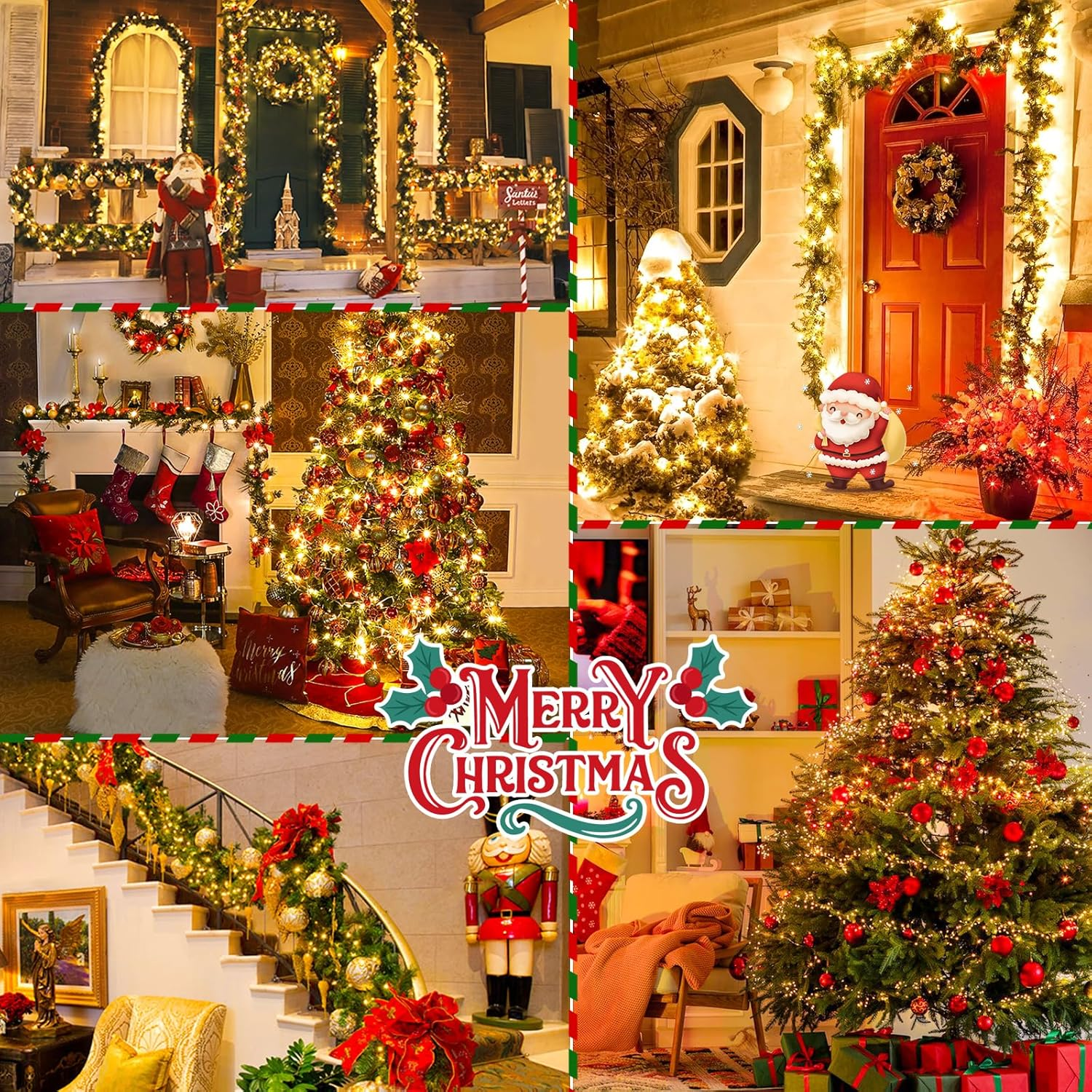 Quntis 25M 1000 LED Warm White Fairy Lights Timer 8 Modes Waterproof Indoor/Outdoor Christmas Cluster Lights image number 3