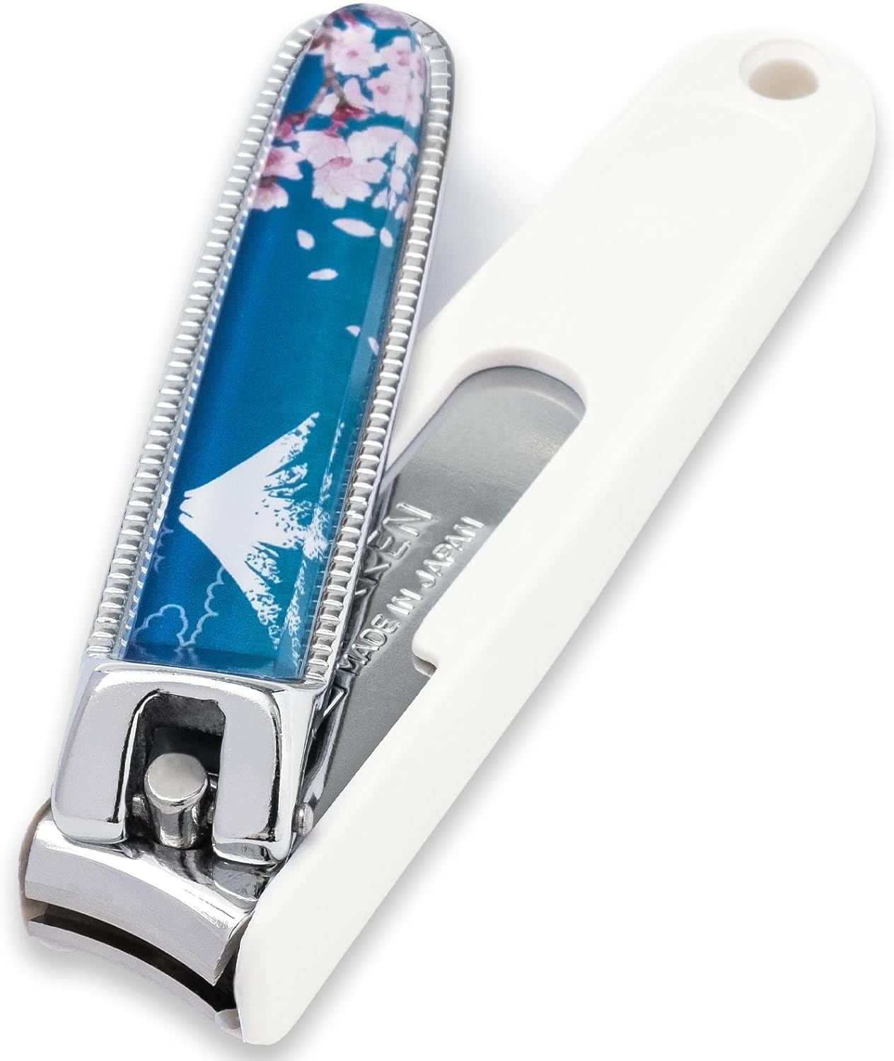 Wablade Steel Nail Clippers Fingernail and Toenail Curved Blade Made in Seki Japan (Mt.Fuji)