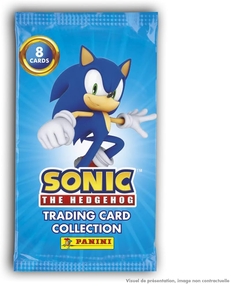 Panini Sonic the Hedgehog Classic Trading Cards Blister 5 Sleeves + 2 Cards Limited Edition, 005010KBF5