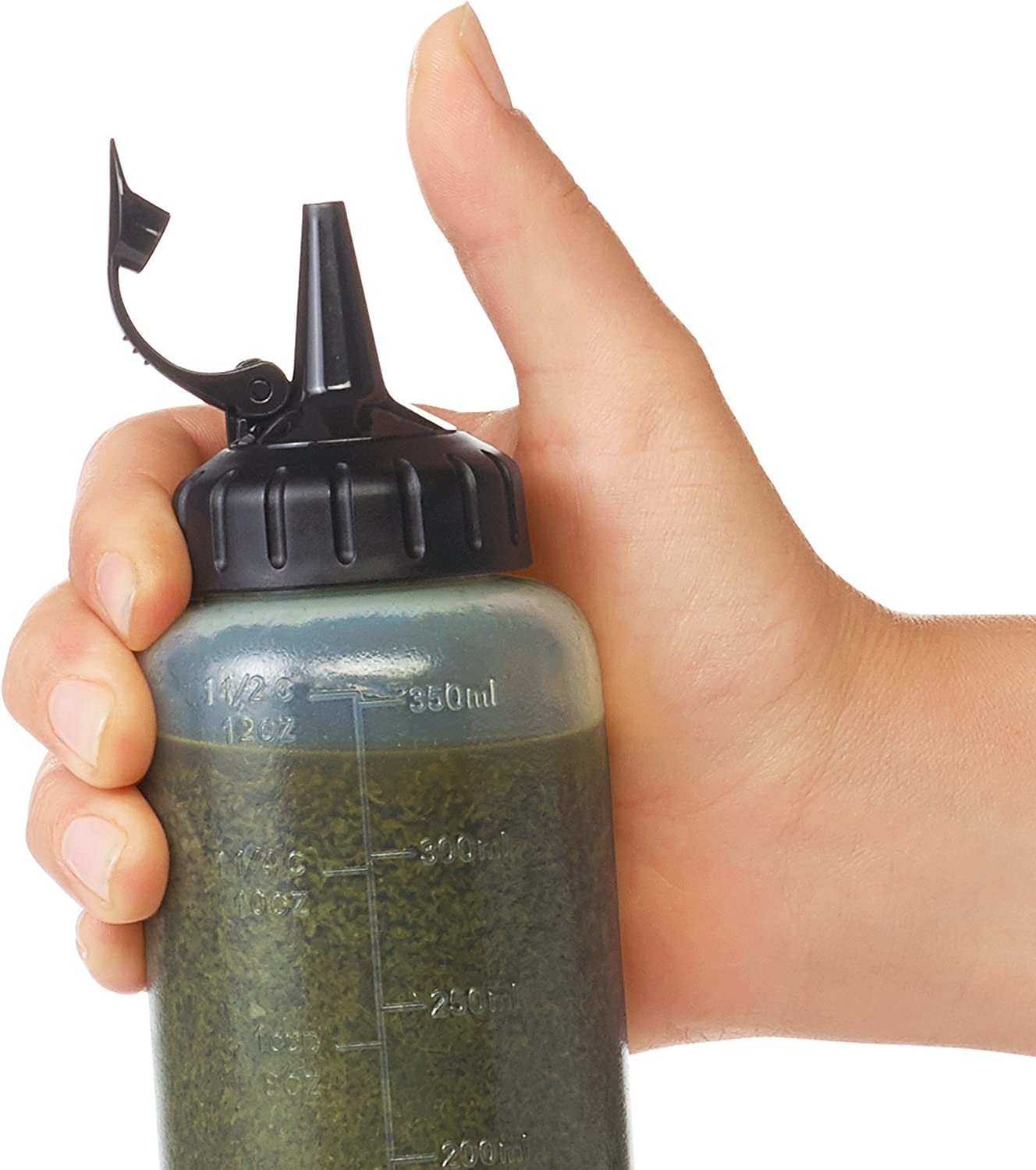 OXO Good Grips Chef'S Squeeze Bottle Small, 180Ml/6Oz (Pack of 3) image number 6