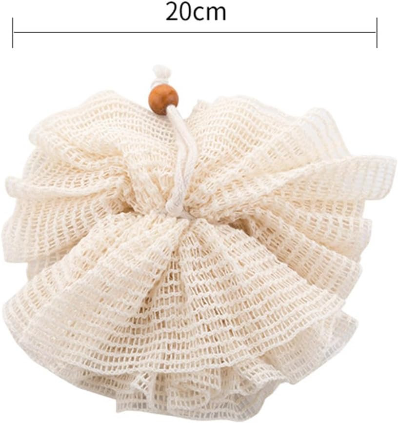 Hikin Ramie Rubbing Bath Bombs Bath Cloth Body Exfoliating Washcloths, Skin Deep Cleansing Bath Body Scrub Foaming Cloth for Shower. image number 4