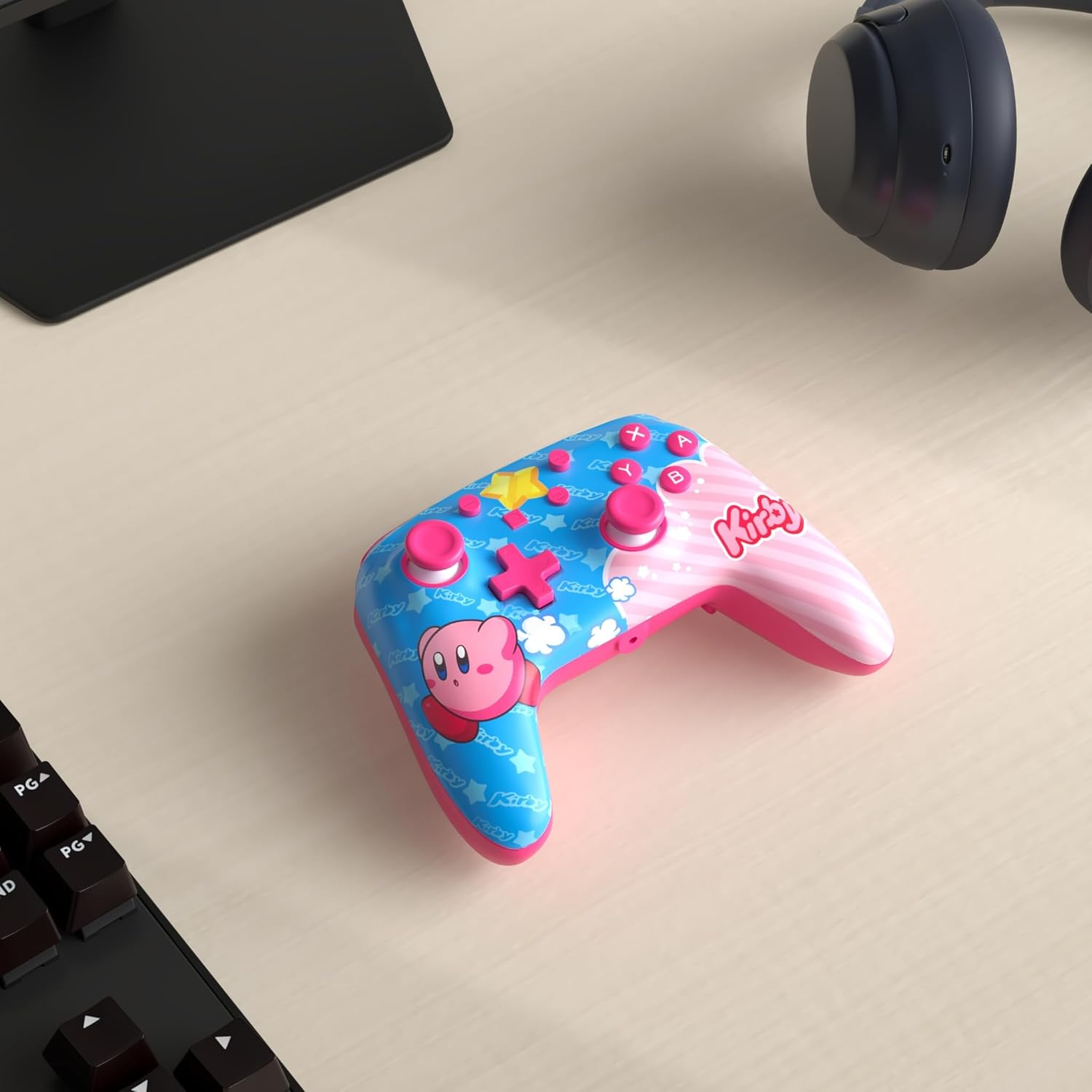 Powera Enhanced Wired Controller for Nintendo Switch - Kirby image number 2