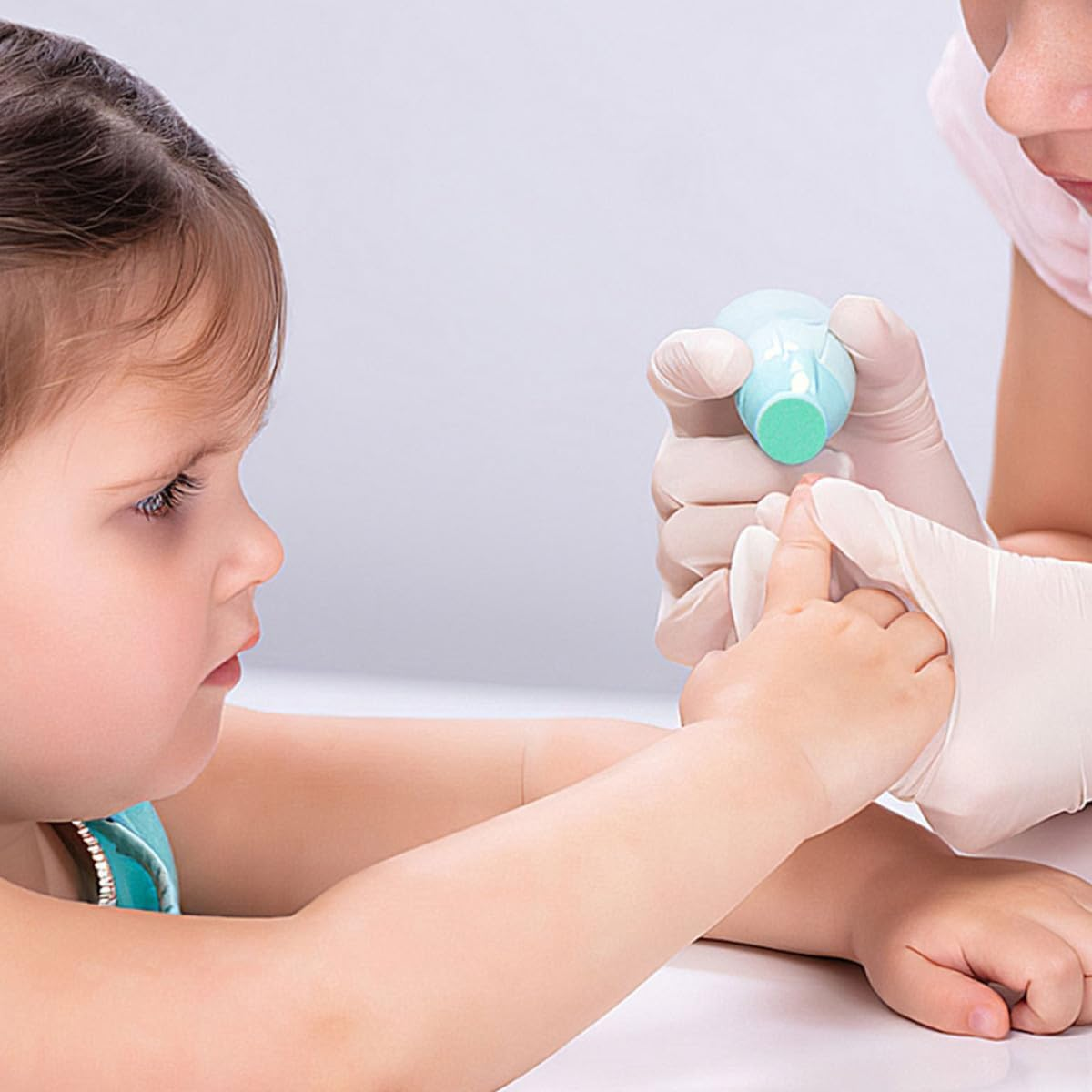 Cabilock Baby Nail Buffer Pads 10Pcs Replacement Soft Sanding Discs for Electric Nail Trimmers image number 2