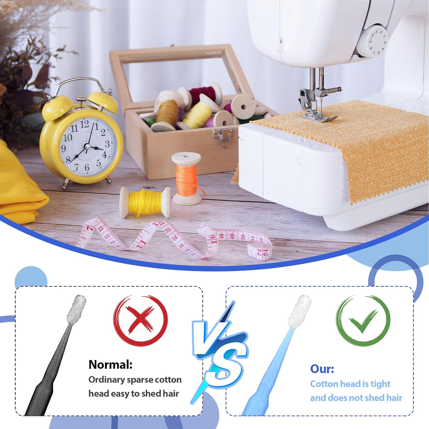 240Pcs Touch up Paint Brushes Repair Ultra-Fine Paint Brushes for Automotive Paint Chip Repair,Disposable Micro Paint Applicators for Detailing Clearance Cleaning (Length: 4IN Tips:1.5/2/2.5Mm) image number 6